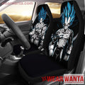 Vegeta & Goku Super Saiyan Blue Car Seat Covers For DB Fan NH1911-Gear Wanta