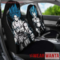 Vegeta & Goku Super Saiyan Blue Car Seat Covers For DB Fan NH1911-Gear Wanta