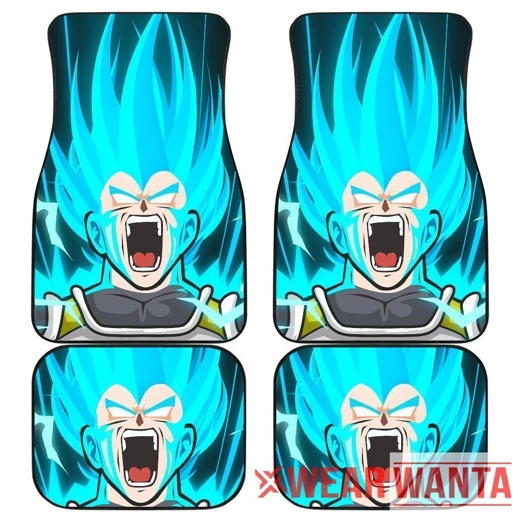 Vegeta Screaming Car Floor Mats For Dragon Ball Fan NH1911-Gear Wanta