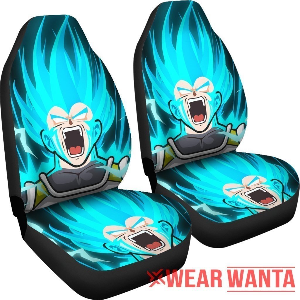 Vegeta Screaming Car Seat Covers Dragon Ball Custom NH1911-Gear Wanta