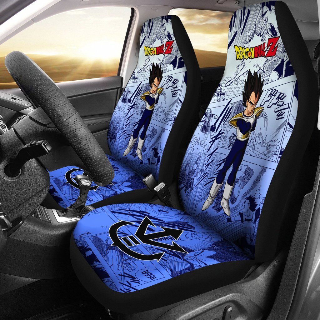 Vegeta Super Hero Dragon Ball Z Car Seat Covers Manga Mixed Anime-Gear Wanta