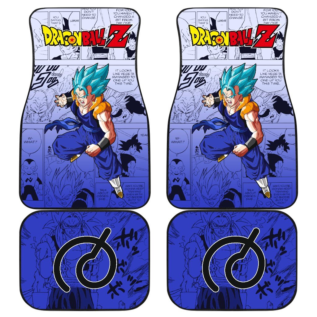 Vegito Blue Dragon Ball Z Car Floor Mats Manga Mixed Anime-Gear Wanta