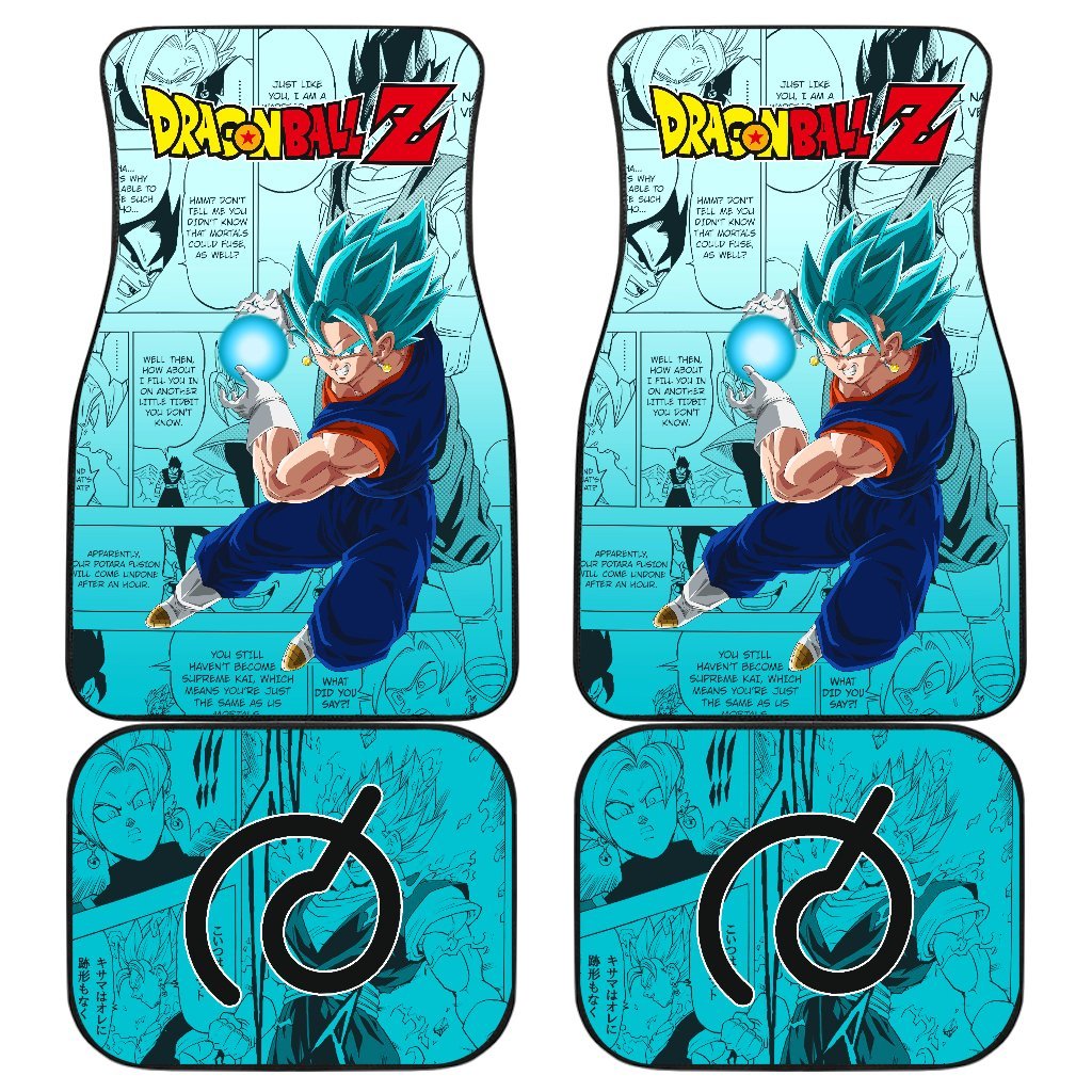 Vegito Characters Dragon Ball Z Car Floor Mats Manga Mixed Anime-Gear Wanta