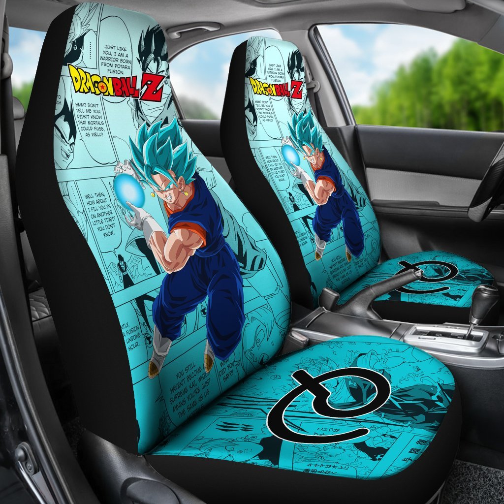 Vegito Characters Dragon Ball Z Car Seat Covers Manga Mixed Anime-Gear Wanta