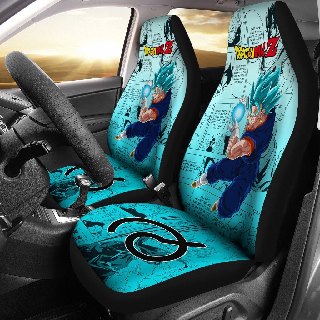 Vegito Characters Dragon Ball Z Car Seat Covers Manga Mixed Anime-Gear Wanta