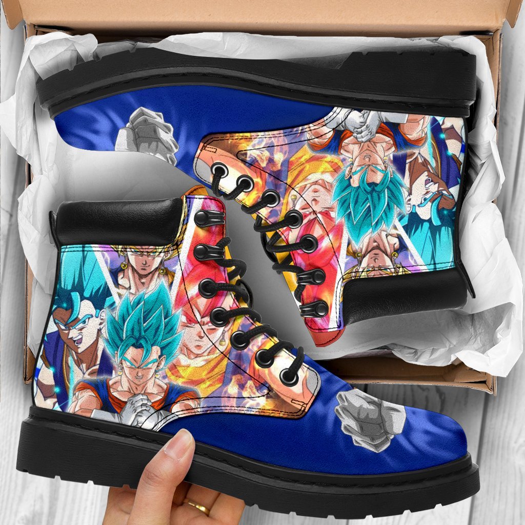 Vegito Dragon Ball Boots Shoes Anime Custom Idea TT20-Gear Wanta
