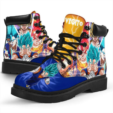 Vegito Dragon Ball Boots Shoes Anime Custom Idea TT20-Gear Wanta