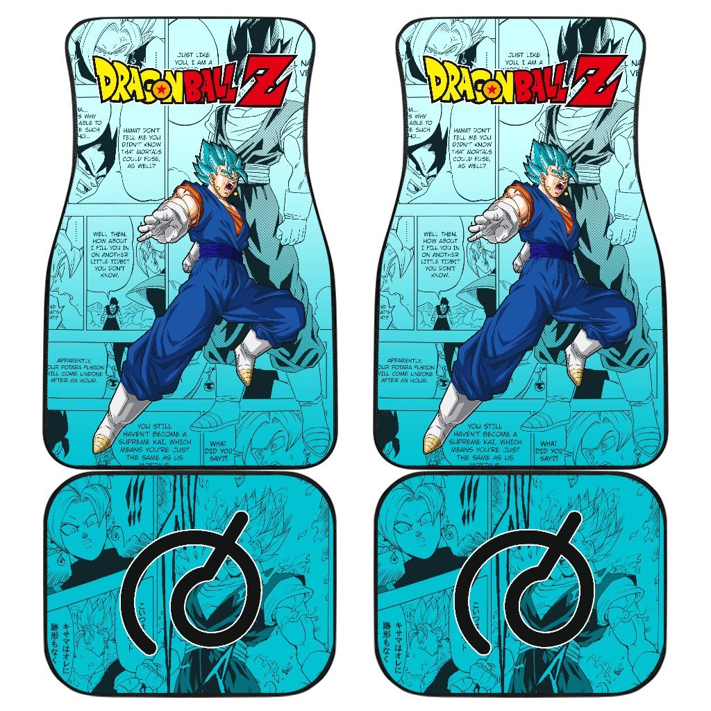 Vegito Dragon Ball Z Car Floor Mats Manga Mixed Anime-Gear Wanta