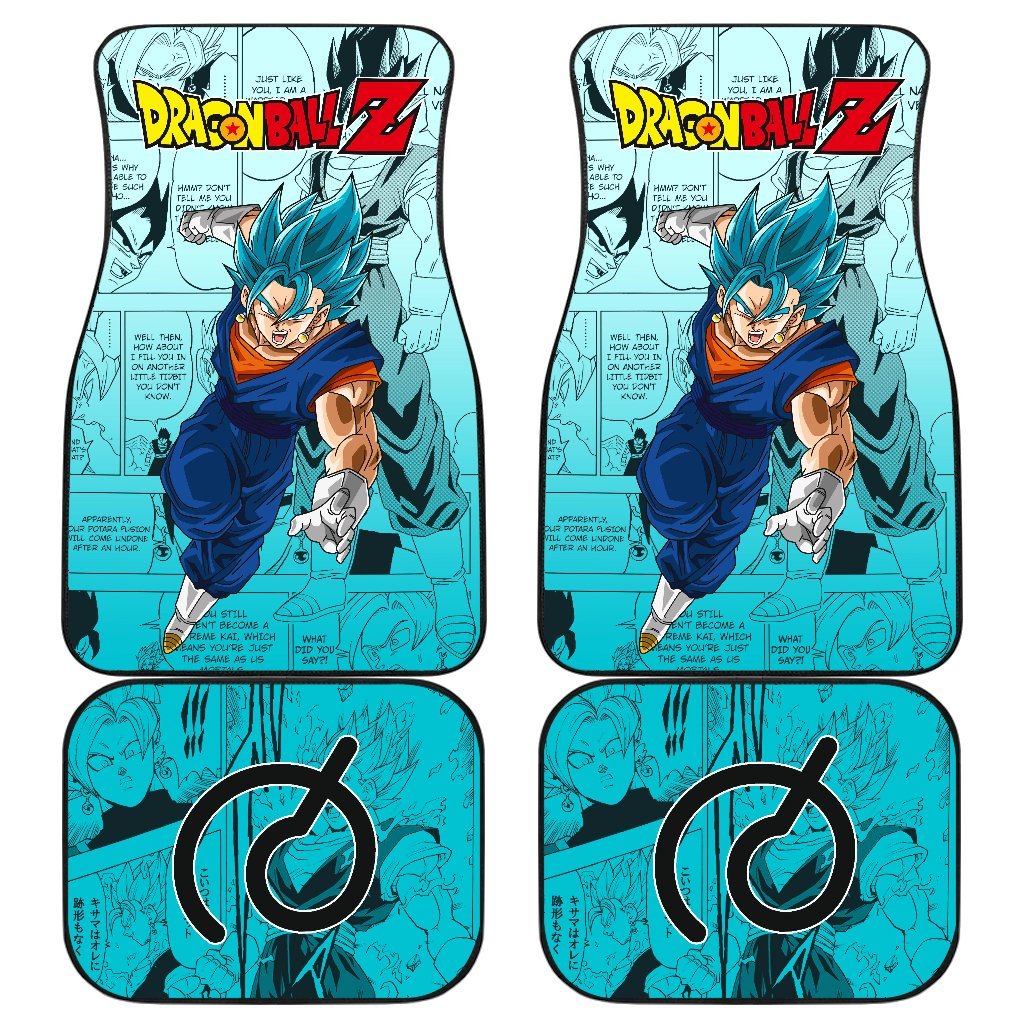 Vegito Dragon Ball Z Car Floor Mats Manga Mixed Anime Super Strong-Gear Wanta