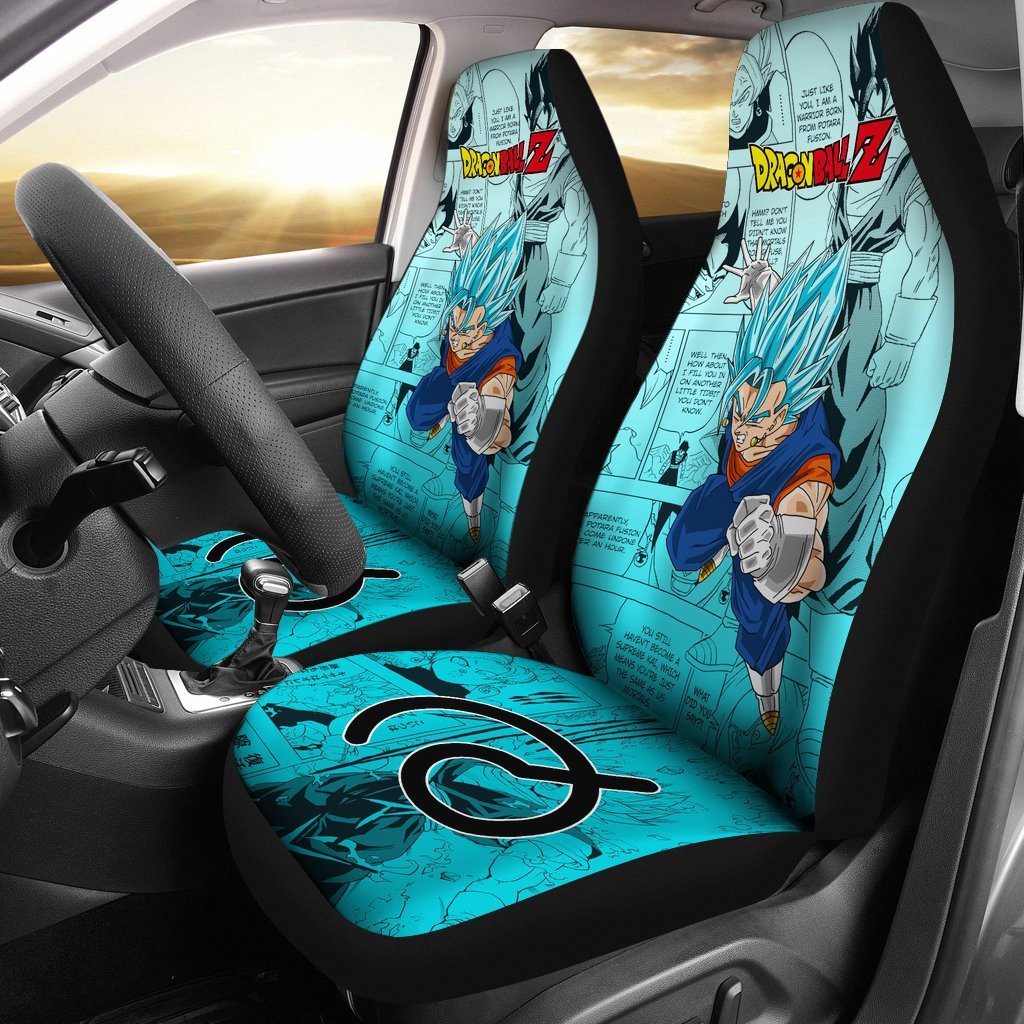 Vegito Dragon Ball Z Car Seat Covers Manga Mixed Anime Memes-Gear Wanta