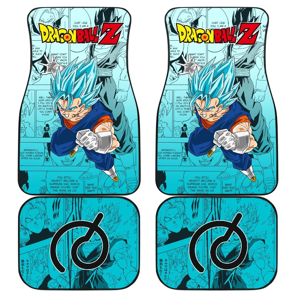 Vegito Hero Dragon Ball Z Car Floor Mats Manga Mixed Anime-Gear Wanta