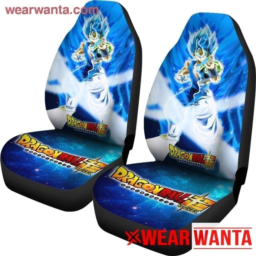Vegito and Gogeta Car Seat Covers Custom Anime Dragon Ball Super Decoration-Gear Wanta