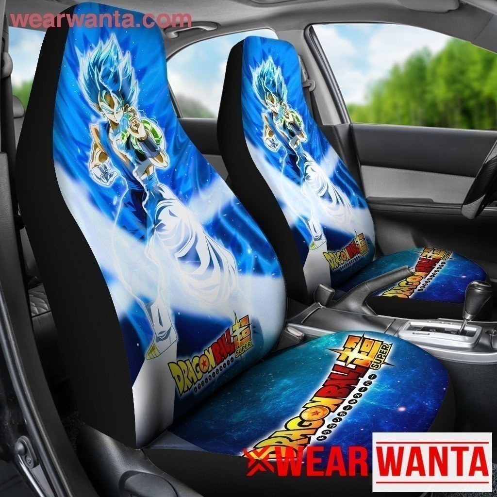 Vegito and Gogeta Car Seat Covers Custom Anime Dragon Ball Super Decoration-Gear Wanta