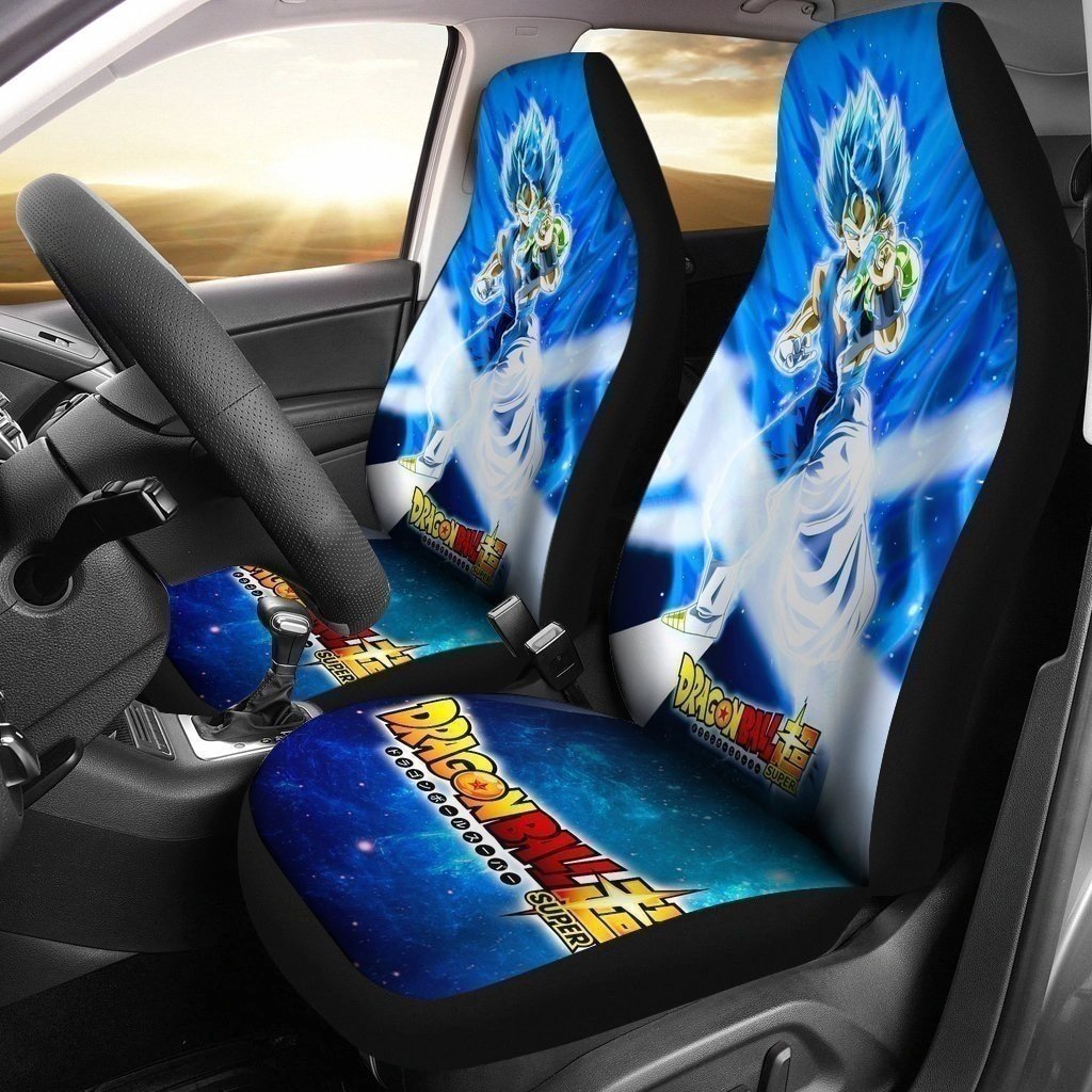 Vegito and Gogeta Car Seat Covers Custom Anime Dragon Ball Super Decoration-Gear Wanta