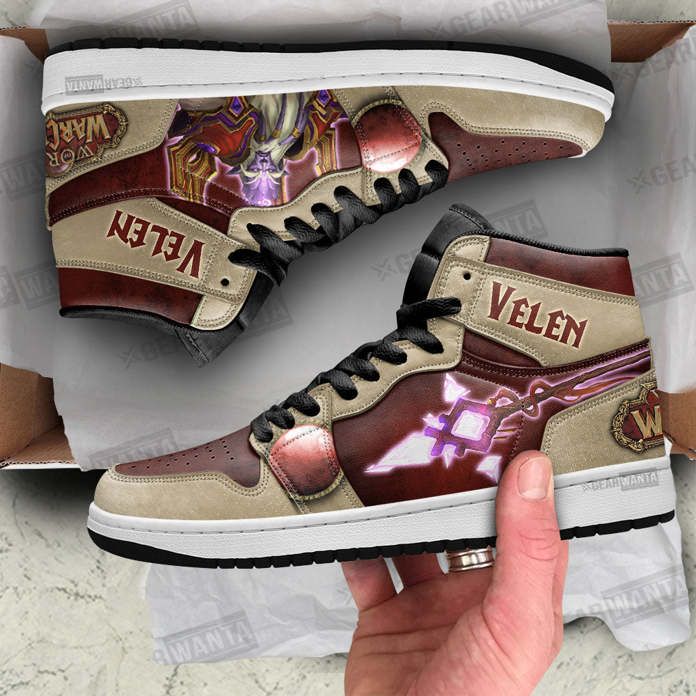 Velen World of Warcraft Shoes Custom For Fans-Gear Wanta