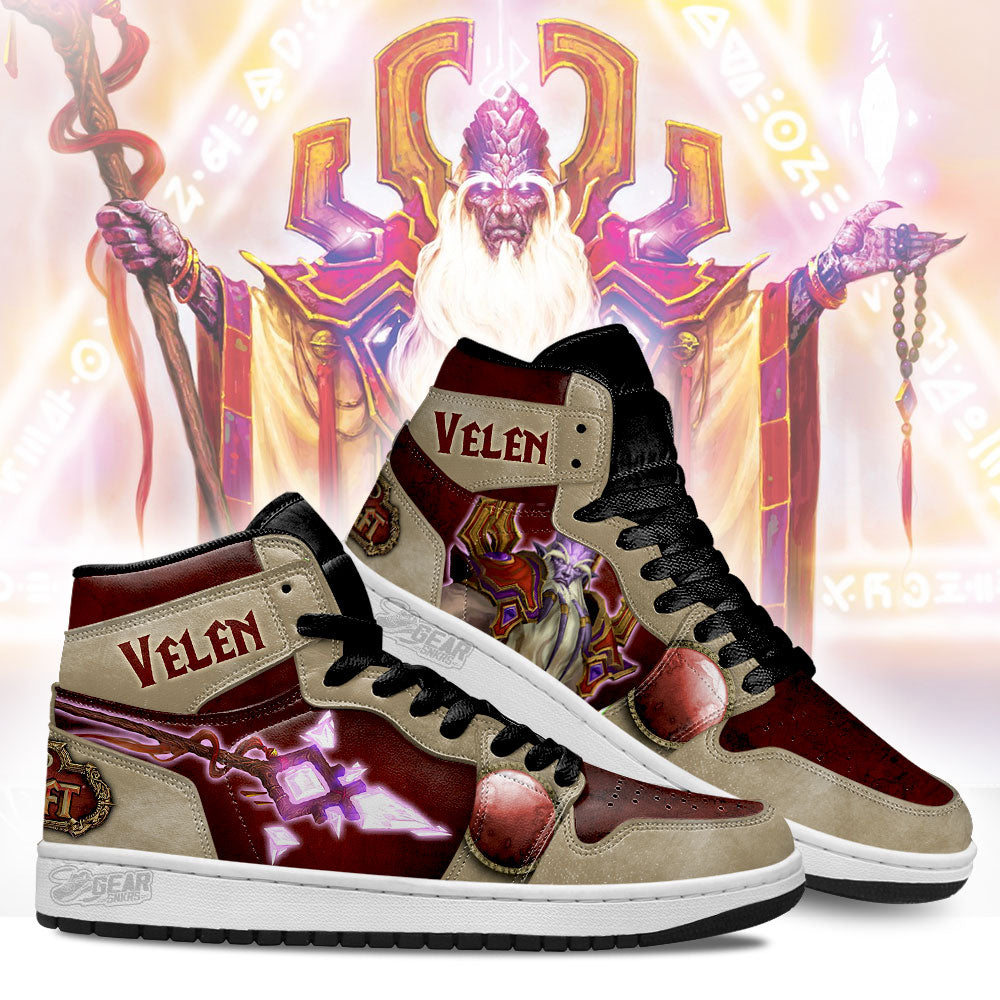 Velen World of Warcraft Shoes Custom For Fans-Gear Wanta