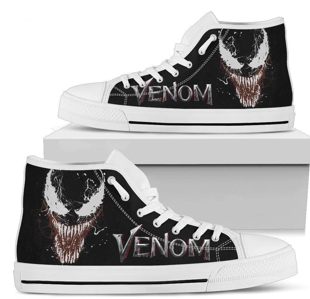 Venom High Top Shoes Custom For Fan Gift Idea-Gear Wanta
