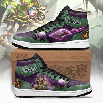 Vereesa World of Warcraft Shoes Custom For Fans-Gear Wanta