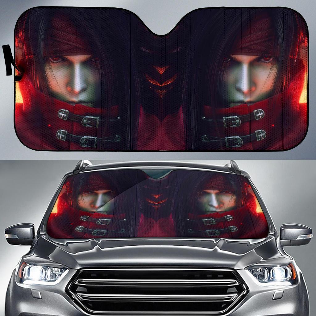 Vincent Valentine Final Fantasy Car Sun Shade-Gear Wanta