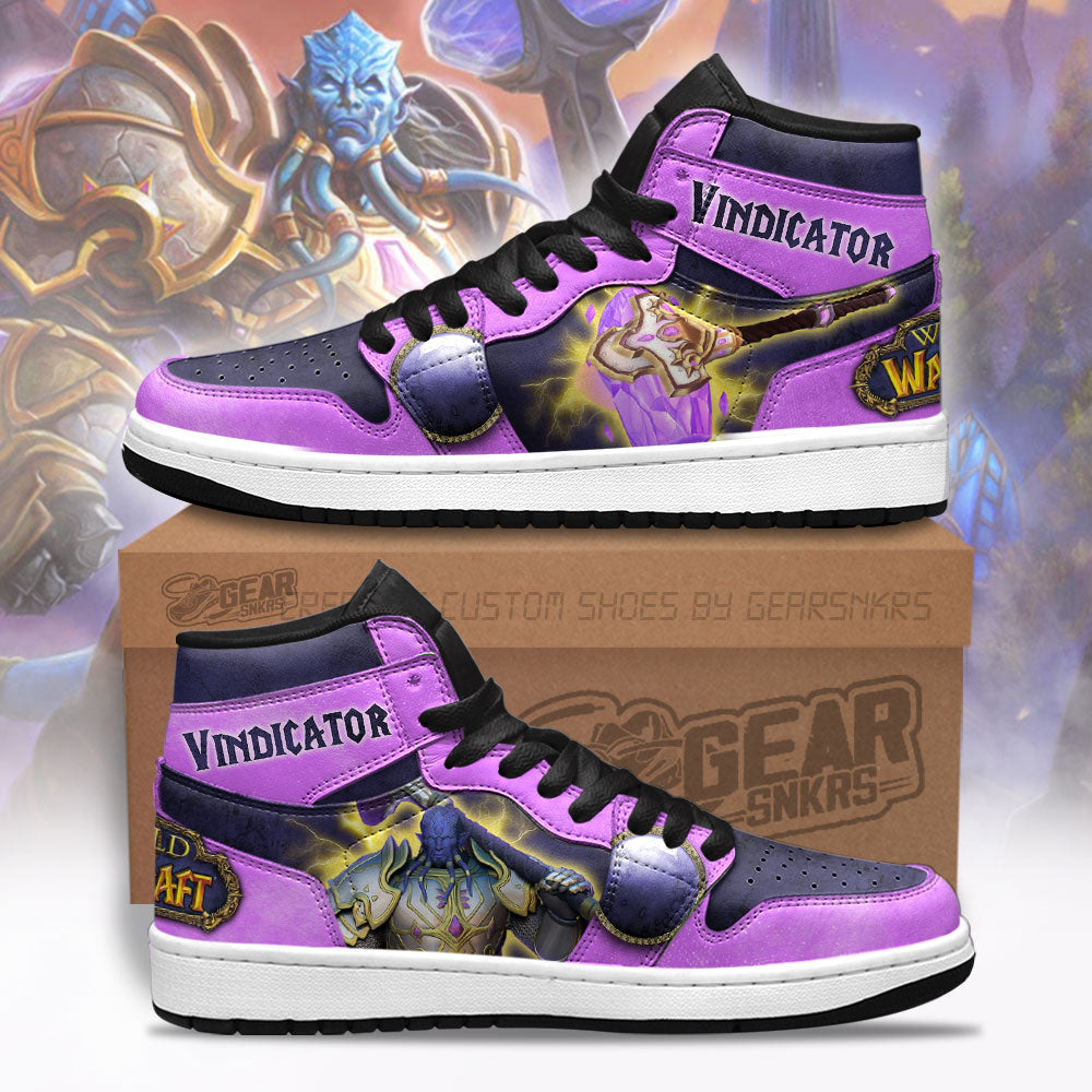 Vindicator World of Warcraft Shoes Custom For Fans-Gear Wanta