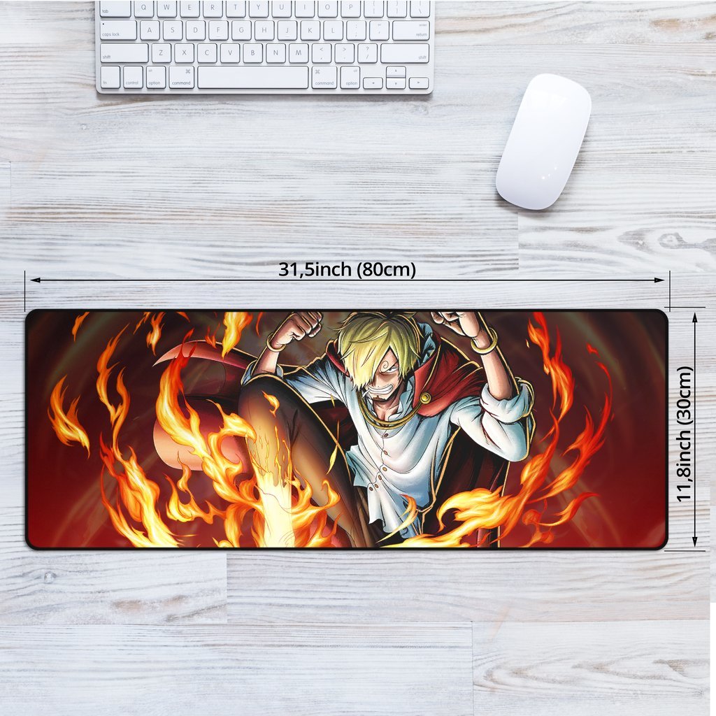 Vinsmoke Sanji Mouse Mat One Piece Anime Accessories-Gear Wanta