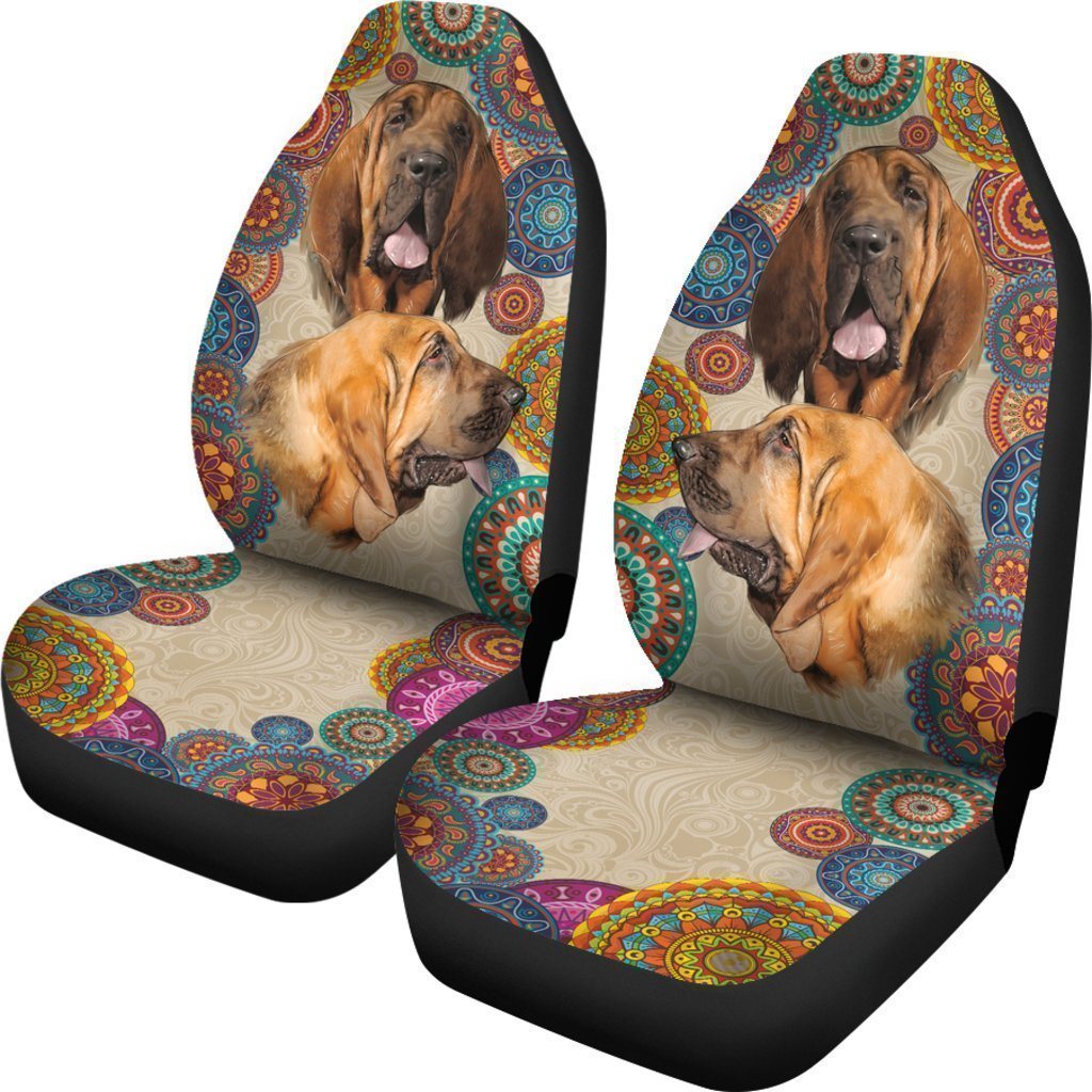 Vintage Bloodhound Car Seat Covers-Gear Wanta