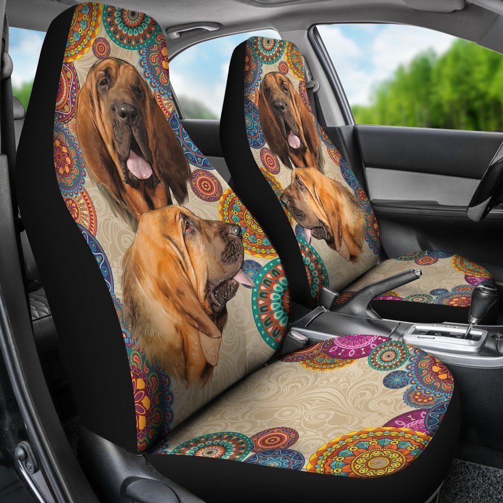 Vintage Bloodhound Car Seat Covers-Gear Wanta