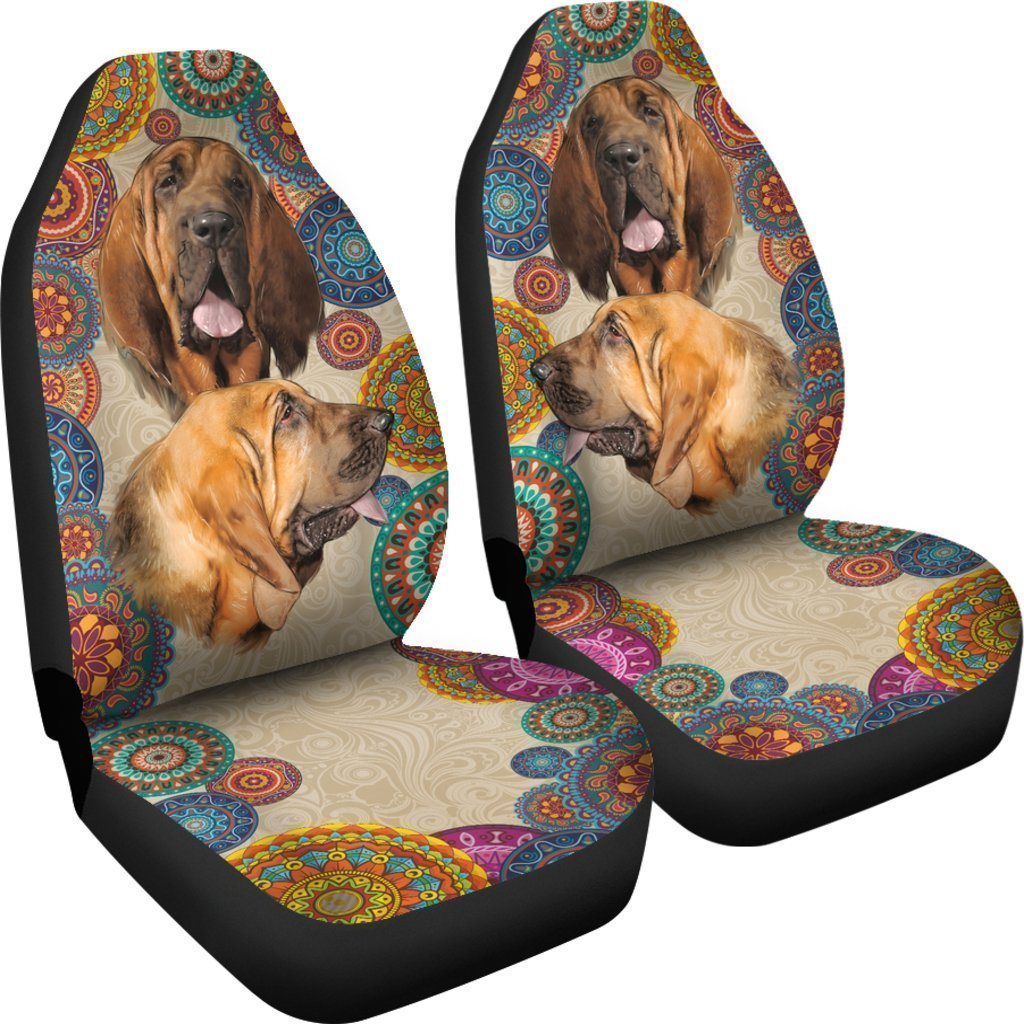 Vintage Bloodhound Car Seat Covers-Gear Wanta