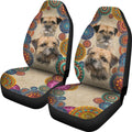 Vintage Border Terrier Car Seat Covers-Gear Wanta