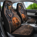 Vintage Face Dachshund Car Seat Covers-Gear Wanta
