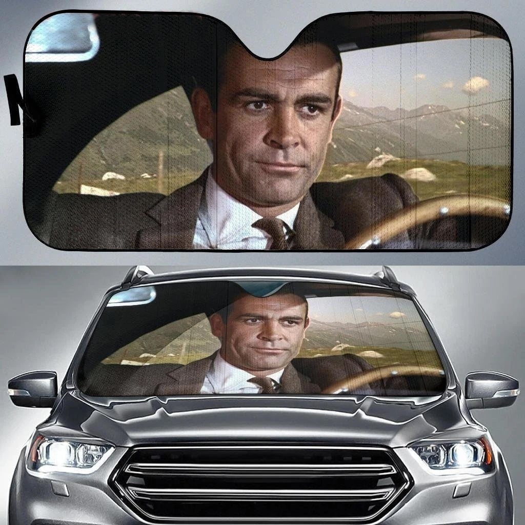 Vintage James Bond Car Sun Shade-Gear Wanta
