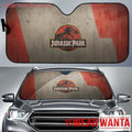 Vintage Jurassic Park Car Sun Shade-Gear Wanta