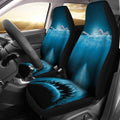 Vintage Movies Jaw Shark Car Seat Covers-Gear Wanta