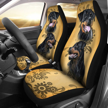 Vintage Rottweiler Car Seat Covers-Gear Wanta