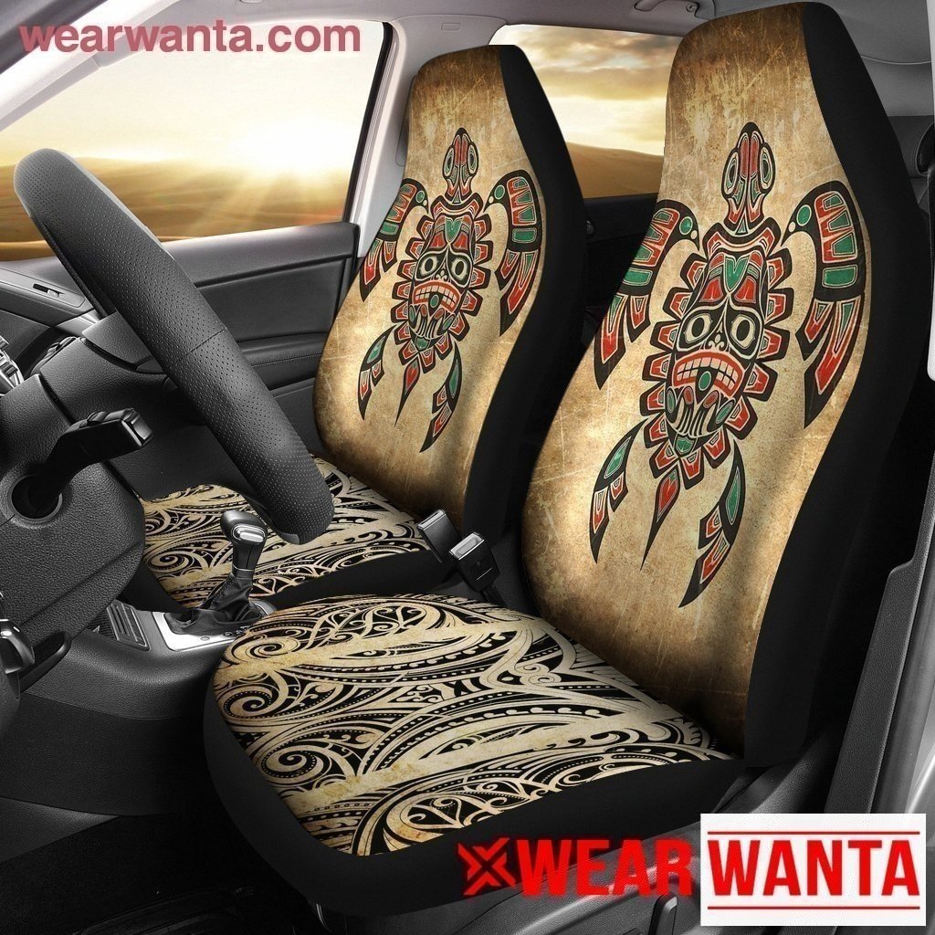 Vintage Turtle Car Seat Covers-Gear Wanta