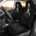 Vito Corleone The Godfather With Cat Car Seat Covers-Gear Wanta
