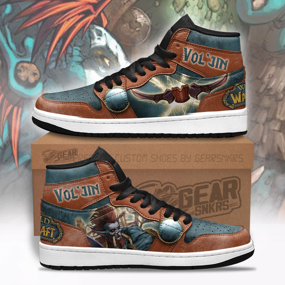 Vol’jin World of Warcraft Shoes Custom For Fans-Gear Wanta