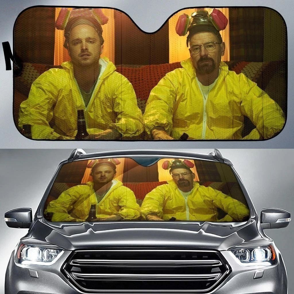 Walter & Jesse The Breaking Bad Car Sun Shade-Gear Wanta