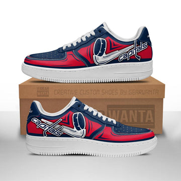 Washington Capitals Air Sneakers Custom For Fans-Gear Wanta