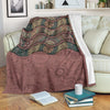 Wave Ethnic Mandala Fleece Blanket Yoga Gift Idea-Gear Wanta