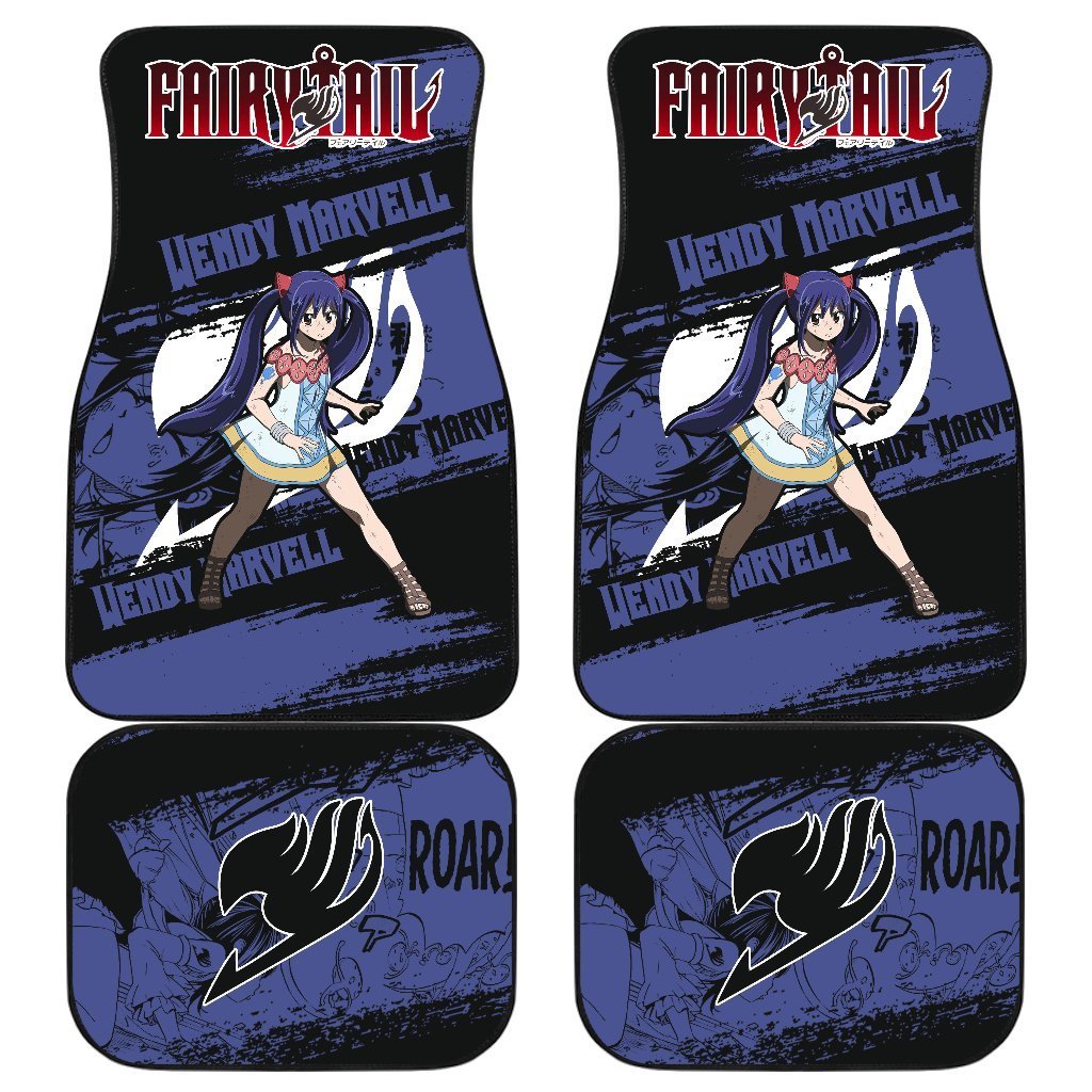 Wendy Marvell Fairy Tail Car Floor Mats Anime Gift-Gear Wanta