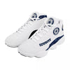 White Dallas Cowboys Sneakers Custom Shoes-Gear Wanta
