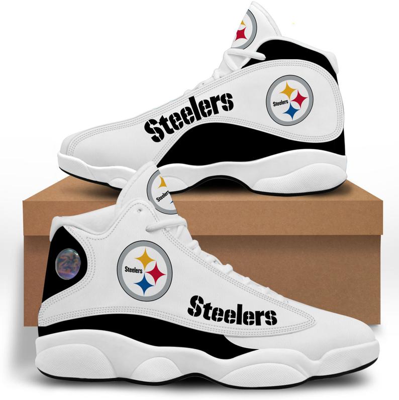 White Steelers Sneakers Custom Shoes For Fans-Gear Wanta