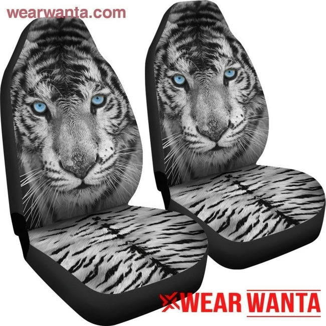 White Tiger Car Seat Covers-Gear Wanta