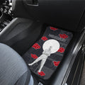 White Zetsu NRT Akatsuki Members Car Floor Mats For Strong Fan Anime-Gear Wanta