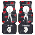 White Zetsu NRT Akatsuki Members Car Floor Mats For Strong Fan Anime-Gear Wanta