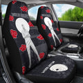 White Zetsu NRT Akatsuki Members Car Seat Covers For Cool Fan Anime-Gear Wanta