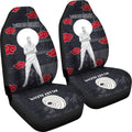 White Zetsu NRT Akatsuki Members Car Seat Covers For Cool Fan Anime-Gear Wanta