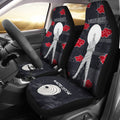 White Zetsu NRT Akatsuki Members Car Seat Covers For Cool Fan Anime-Gear Wanta