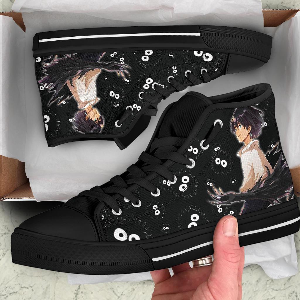 Wizard Howl Sneakers Ghibli High Top Shoes Custom-Gear Wanta